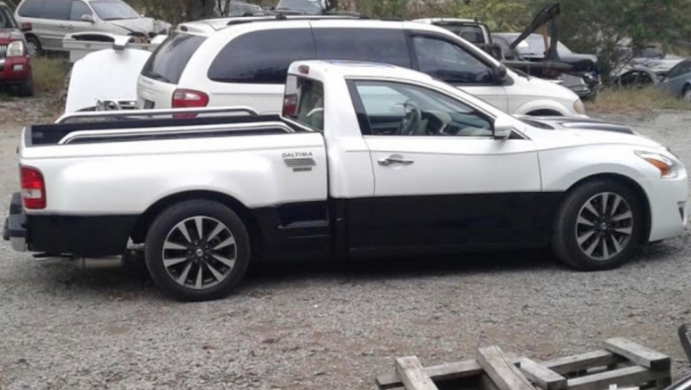 Meet The Daltima, A Ute That's Half Dodge Dakota, Half Nissan Altima