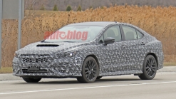 Next-generation Subaru WRX in thin camouflage appears in spy photos