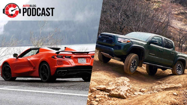 Driving the Toyota Tacoma, BMW 430i and Chevy Corvette Convertible | Autoblog Podcast #671