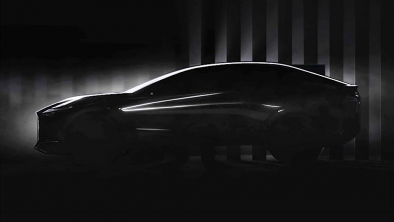 Lexus teases an electric concept car ahead of reveal next week
