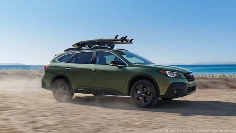 Escape city life with this 2021 Subaru Outback giveaway