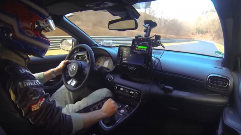 Toyota GR Yaris Visits The Nurburgring Nordschleife For A Timed Lap