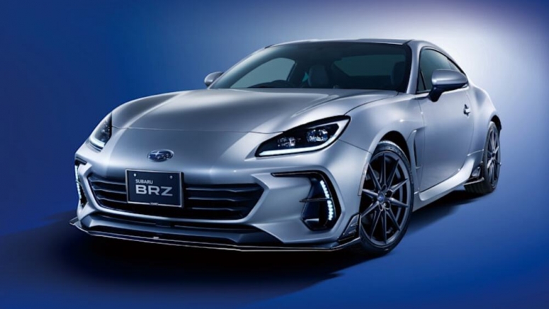 Subaru BRZ accessories and STI performance parts revealed