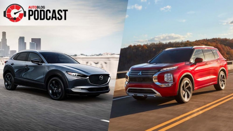 A pair of Mitsubishis, the Mazda CX-30 and electric incentives | Autoblog Podcast #673