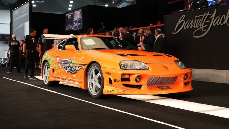 Toyota Supra From Fast And Furious Sold For A Record-Breaking $550,000