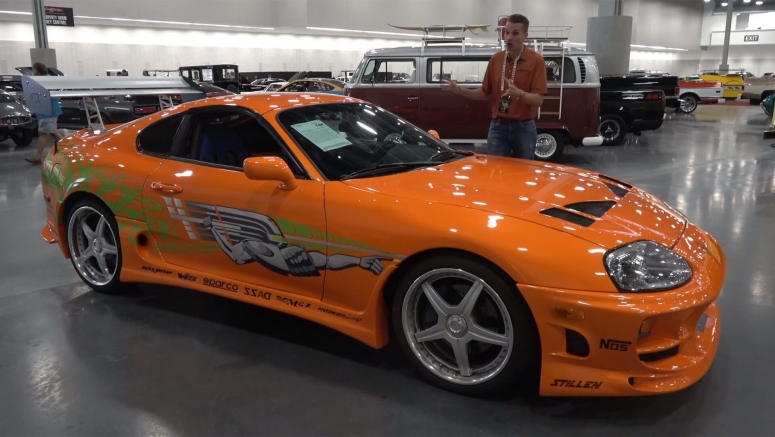 Take A Tour Of The Fast And Furious 1994 Toyota Supra That Just Sold For $550,000