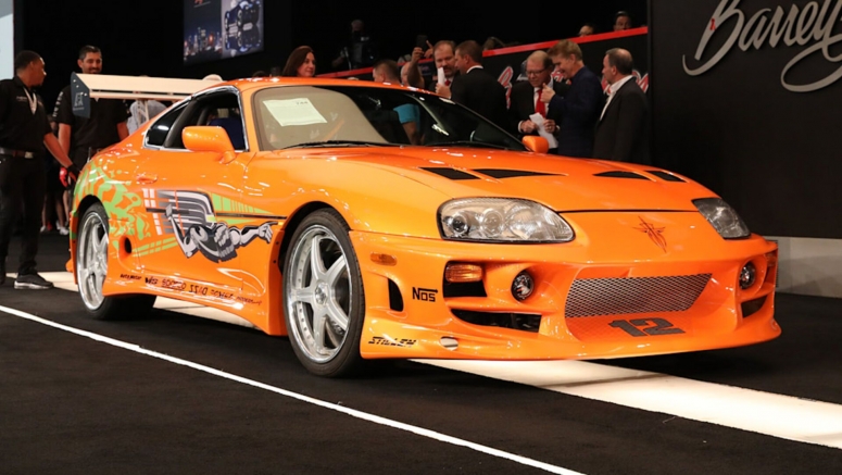Toyota Supra from 'The Fast and the Furious' sells for over $500,000