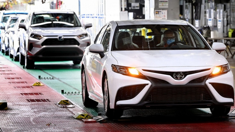 The 10 Millionth Kentucky-Made Toyota Camry Rolled Off The Line Today
