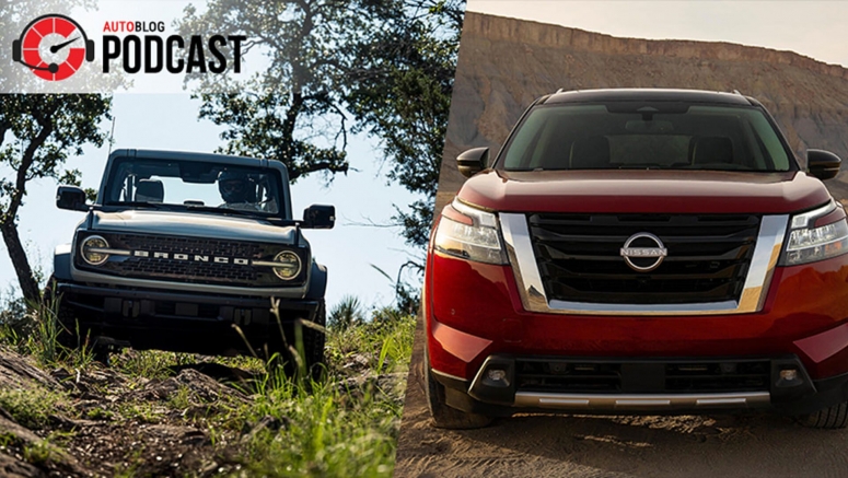 Bronco recap; plus the 2022 Nissan Pathfinder and a V6 Ferrari | Autoblog podcast #685