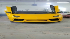 Honda Civic Tries Hard To Pass For A Lamborghini Aventador SVJ