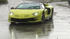 Honda Civic Tries Hard To Pass For A Lamborghini Aventador SVJ