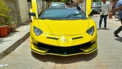 Honda Civic Tries Hard To Pass For A Lamborghini Aventador SVJ