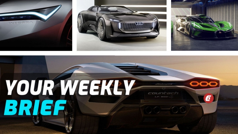 Lamborghini Countach Returns, New Acura Integra Teased, Audi Skysphere Concept, And Bugatti Confirms Bolide: Your Weekly Brief