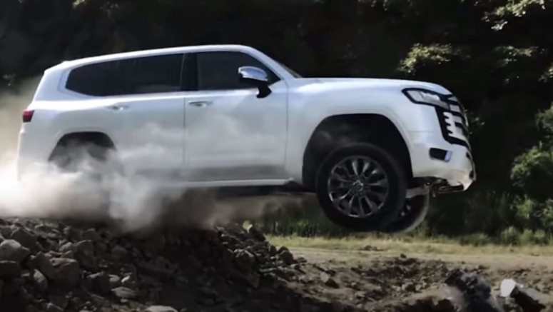 The 2022 Toyota Land Cruiser gets dirty and airborne