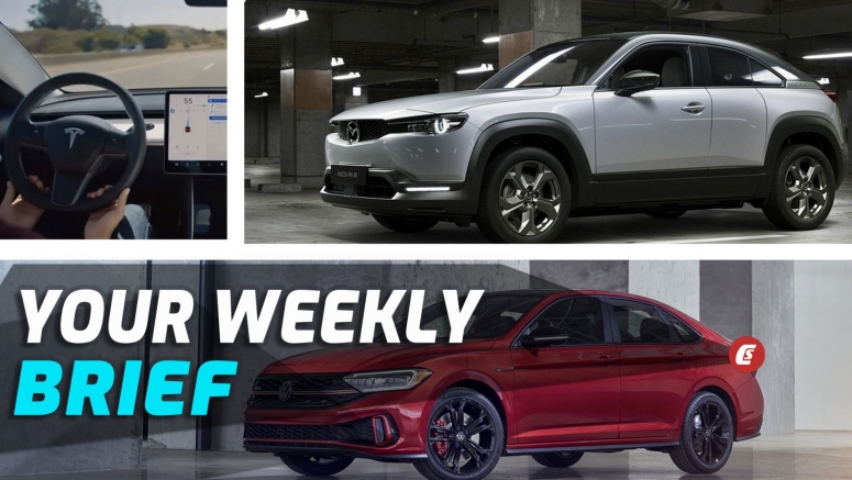 Refreshed VW Jetta Debuts, Mazda MX-30 Prices Revealed, And Musk Says FSD Not Great: Your Weekly Brief