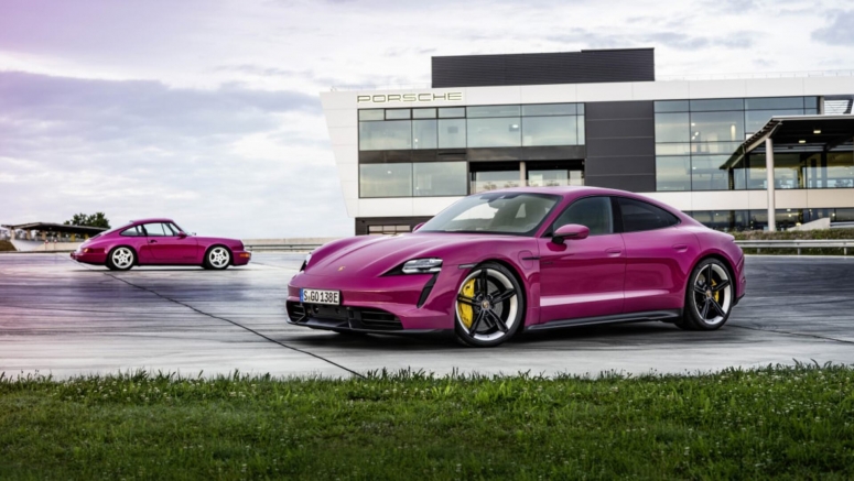 2022 Porsche Taycan gets Android Auto, remote parking