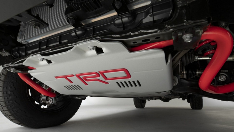 2022 Toyota Tundra TRD Pro shows off suspension, rear coil springs