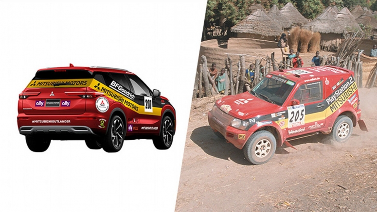 Mitsubishi headed back to Rebelle Rally with new Outlander, retro wrap