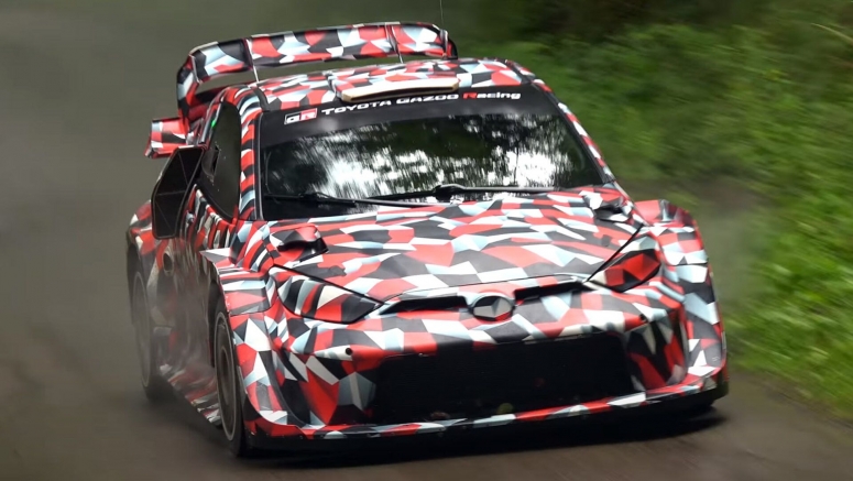 Toyota's New Hybrid Yaris WRC Car Looks Absolutely Ferocious