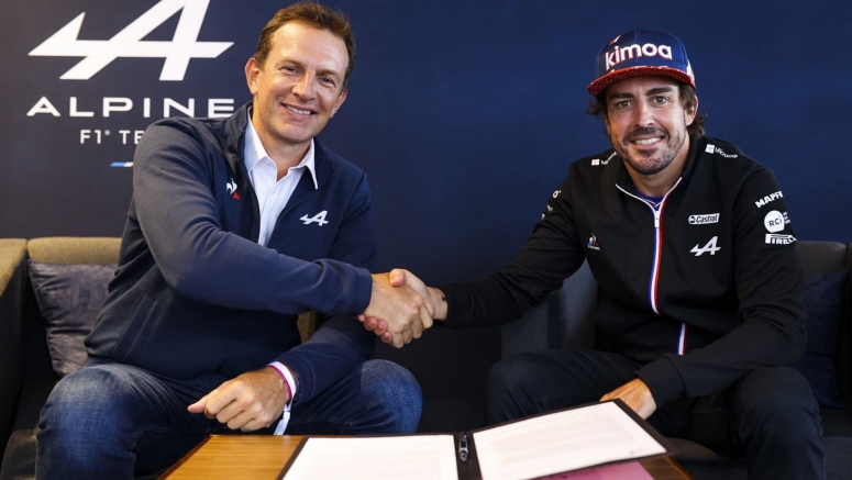 Fernando Alonso To Stay With Alpine F1 Through 2022