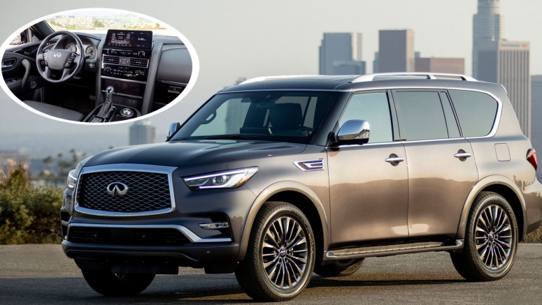 2022 Infiniti QX80 Gains An Updated Interior With New 12.3-Inch Infotainment System