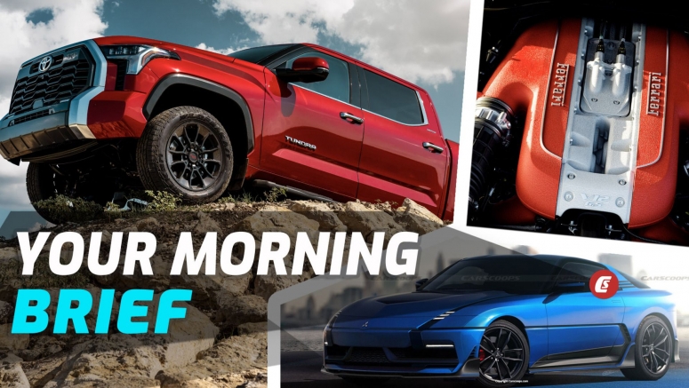 2022 Toyota Tundra, Ferrari's Rumored Turbocharged V12, And A Fictional Mitsubishi 3000GT Revival: Your Morning Brief