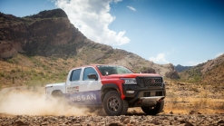 Nissan Enters Rebelle Rally With 2022 Frontier Inspired By 1980s Nissan Hardbody Off-Roading Champ