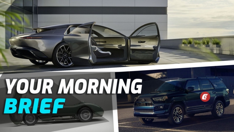 Audi Grandsphere Previews An Autonomous A8, 2022 Toyota 4Runner TRD Street, And Jaguar C-Type Returns: Your Morning Brief