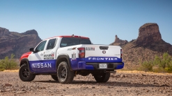 Nissan Enters Rebelle Rally With 2022 Frontier Inspired By 1980s Nissan Hardbody Off-Roading Champ