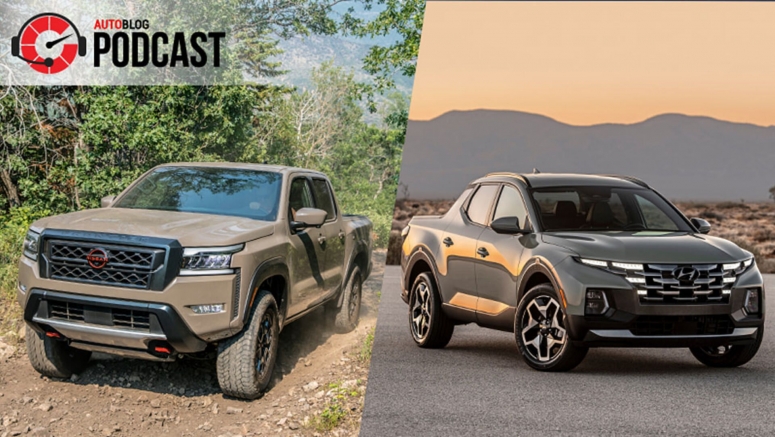 We talk trucks: 2022 Nissan Frontier, Hyundai Santa Cruz and Bronco pickup | Autoblog Podcast #694