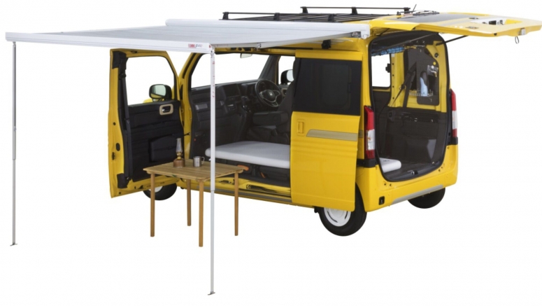 Honda N-Van camper concept is for those who travel solo in Japan