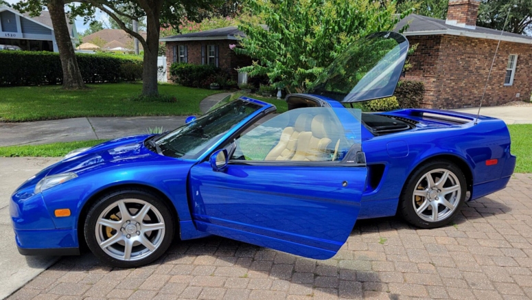 2003 Acura NSX-T in Long Beach Blue at Cars & Bids is an NSX for the rest of us