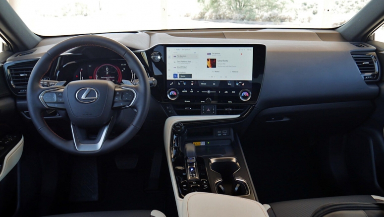 2022 Lexus NX Human Machine Interface infotainment review