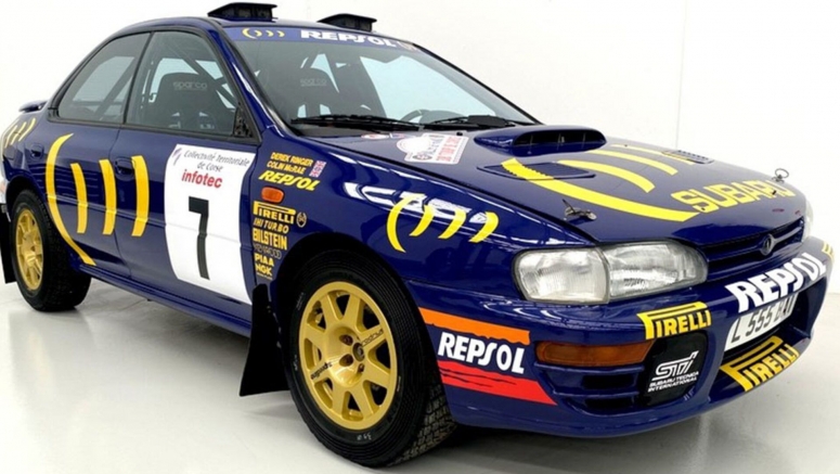 1994 Subaru Rally Car Driven By Colin McRae Was A Barn Find; Now It Sold For Over $360,000