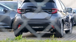 Semi-Camouflaged Toyota Yaris Hybrid Is Actually The 2023 Mazda2 For Europe