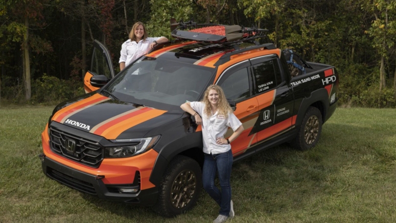 Honda engineers will tackle the Rebelle Rally in a Ridgeline