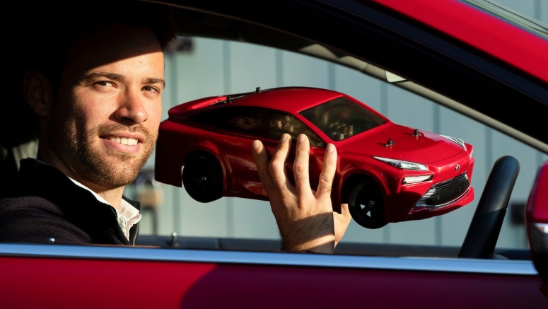 Toyota Shrunk The Mirai Into A Hydrogen-Powered Remote Control Scale Model