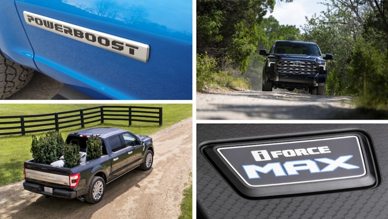 2022 Toyota Tundra hybrid vs. Ford F-150 hybrid | Comparing the i-Force Max and PowerBoost specs