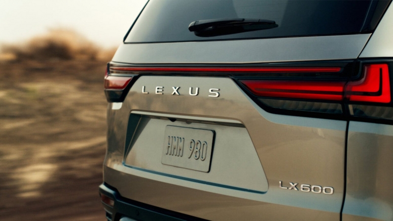 Lexus teases 2022 LX 600 flagship SUV