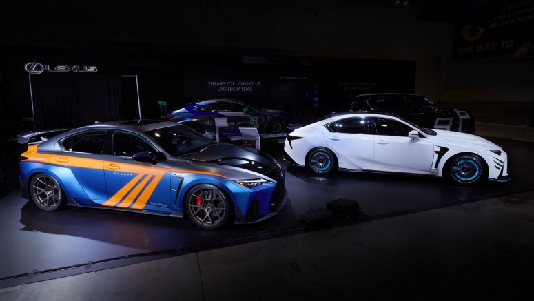 Lexus Showcases Custom IS 500 And IS 350 F Sport At SEMA