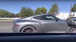 2023 Nissan Z In Gun Metallic Caught Driving Around In Traffic Uncamouflaged