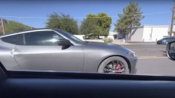 2023 Nissan Z In Gun Metallic Caught Driving Around In Traffic Uncamouflaged