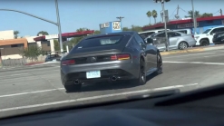2023 Nissan Z In Gun Metallic Caught Driving Around In Traffic Uncamouflaged