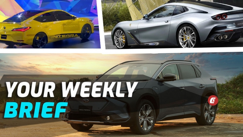 Acura Integra Prototype, Subaru Solterra EV, And One-Off Ferrari BR20: Your Weekly Brief