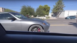 2023 Nissan Z In Gun Metallic Caught Driving Around In Traffic Uncamouflaged