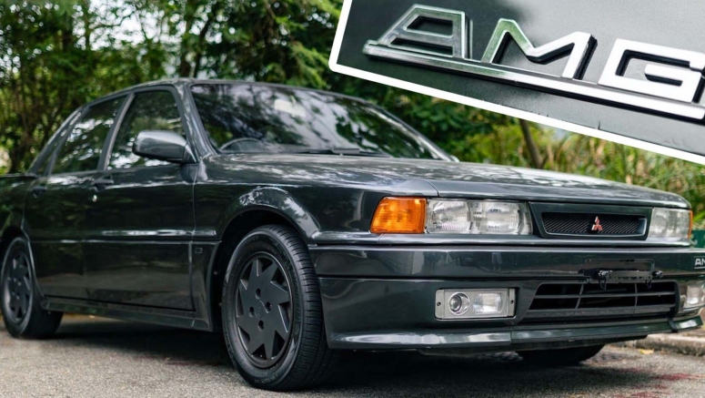 AMG Cheated On Mercedes To Tune This FWD Mitsubishi Galant