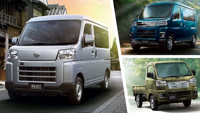 All-New Daihatsu Hijet Decuts In Japan, In Cargo, Truck And Atrai Van Forms