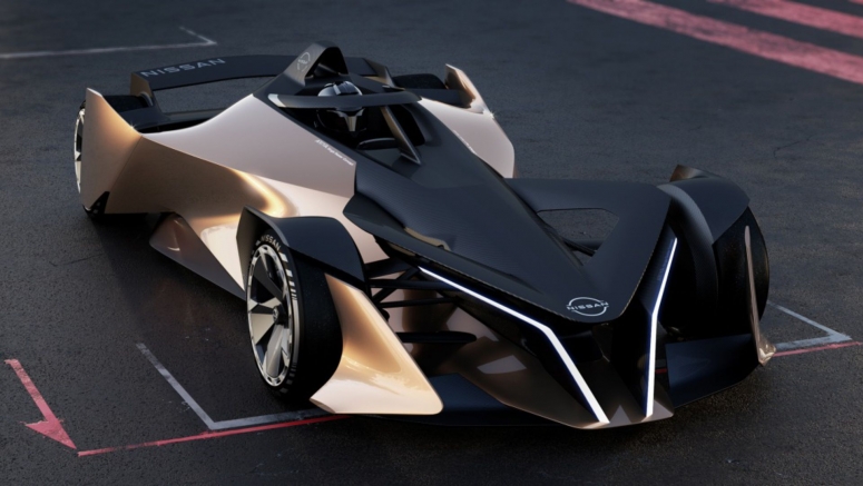 Nissan Ariya single-seater a conceptual vision of Nissan's future