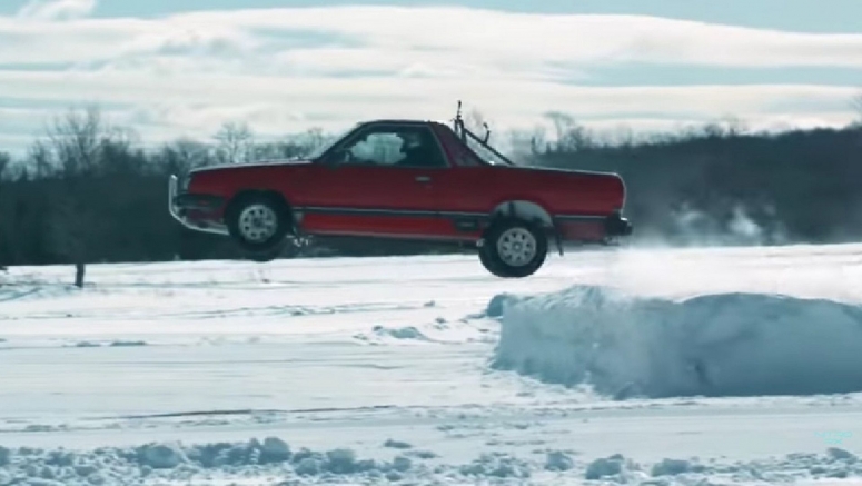 Travis Pastrana Proves That Even A Subaru Brat Can Reach For The Sky