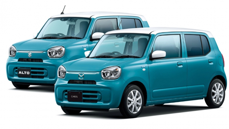 New Mazda Carol Is Suzuki Alto's Identical Twin For Japan